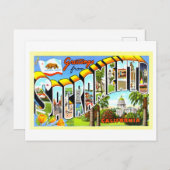 groeten uit Sacramento, Californië, Briefkaart (Voorkant / Achterkant)