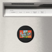 Groeten uit Sacramento Californië Magneet (Insitu (Vaatwasser))