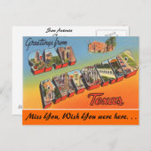 Groeten uit San Antonio Briefkaart (Voorkant / Achterkant)