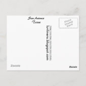 Groeten uit San Antonio Briefkaart (Achterkant)