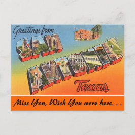 Groeten uit San Antonio Briefkaart