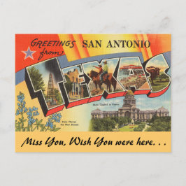 Groeten uit San Antonio Briefkaart