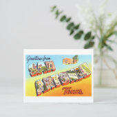  groeten uit San Antonio, Texas Briefkaart (Staand voorkant)