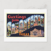  groeten uit San Antonio, Texas Briefkaart (Voorkant)