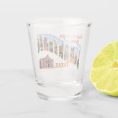  groeten uit San Antonio, Texas Travel Shot Glas (Achterkant)