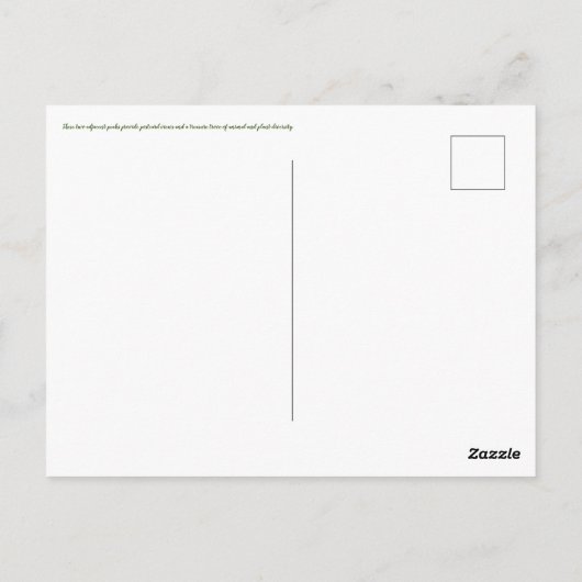 Groeten uit San Francisco. Briefkaart (Achterkant)