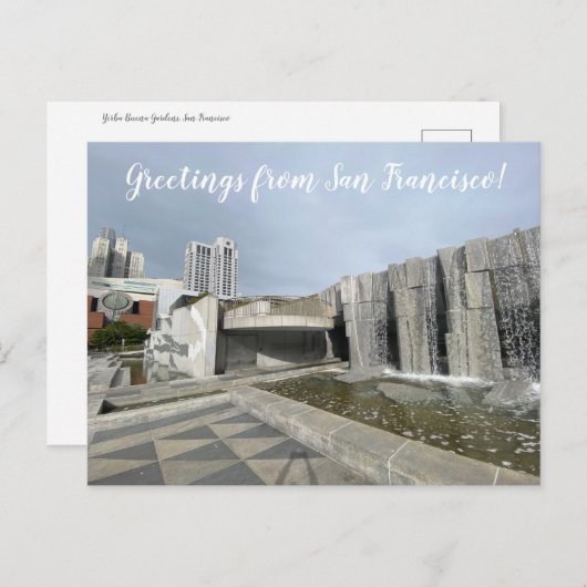 Groeten uit San Francisco. Briefkaart (Voorkant / Achterkant)