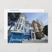Groeten uit San Francisco. Briefkaart (Voorkant / Achterkant)