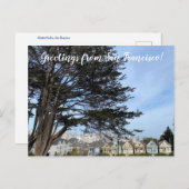 Groeten uit San Francisco. Briefkaart (Voorkant / Achterkant)