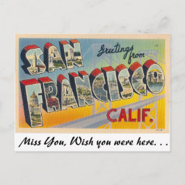 Groeten uit San Francisco Briefkaart