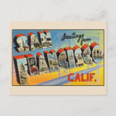 Groeten uit San Francisco Large Letter  Briefkaart (Voorkant)