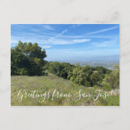 Groeten uit San Jose. Briefkaart