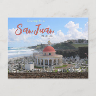Groeten uit San Juan Puerto Rico Briefkaart