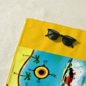 Groeten uit San Juan Puerto Rico Strandlaken (In situ)