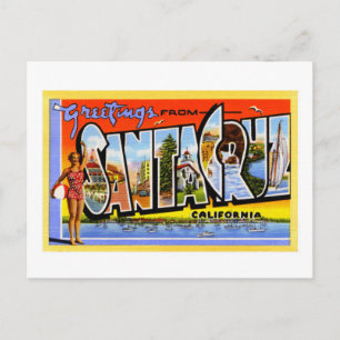 groeten uit Santa Cruz California Briefkaart