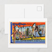  groeten uit Santa Cruz, Californië Briefkaart (Voorkant / Achterkant)