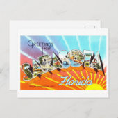  groeten uit Sarasota, Florida Briefkaart (Voorkant / Achterkant)