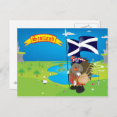 Groeten uit Schotland Briefkaart (Voorkant / Achterkant)