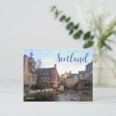 Groeten uit Scotland Edinburgh Briefkaart (Staand voorkant)