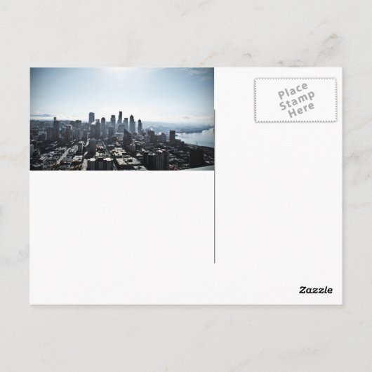 Groeten uit Seattle, Briefkaart (Achterkant)