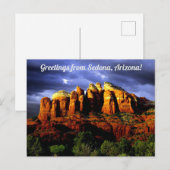 Groeten uit Sedona, Arizona Briefkaart (Voorkant / Achterkant)