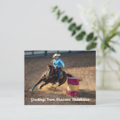 Groeten uit Shawnee, Oklahoma Briefkaart (Staand voorkant)