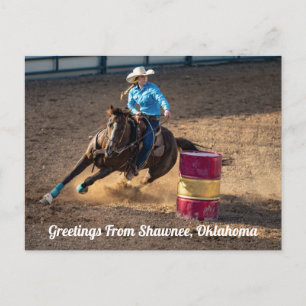 Groeten uit Shawnee, Oklahoma Briefkaart
