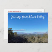 Groeten uit Silicon Valley. Briefkaart (Voorkant / Achterkant)