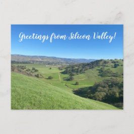 Groeten uit Silicon Valley. Briefkaart