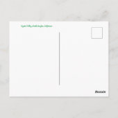 Groeten uit Silicon Valley. Briefkaart (Achterkant)