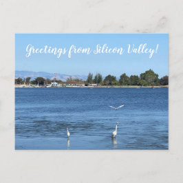 Groeten uit Silicon Valley. Briefkaart