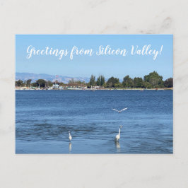 Groeten uit Silicon Valley. Briefkaart