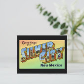 Groeten uit Silver City New Mexico Briefkaart (Staand voorkant)