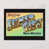Groeten uit Silver City New Mexico Briefkaart (Voorkant)