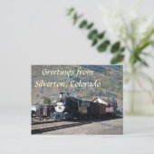 Groeten uit Silverton, Colorado Briefkaart (Staand voorkant)