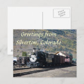 Groeten uit Silverton, Colorado Briefkaart (Voorkant / Achterkant)