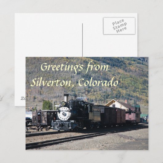 Groeten uit Silverton, Colorado Briefkaart (Voorkant / Achterkant)