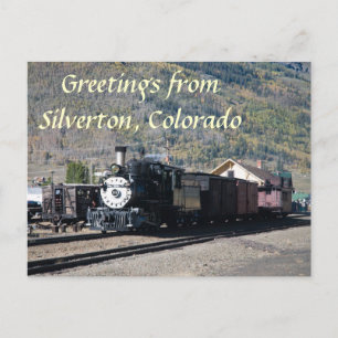 Groeten uit Silverton, Colorado Briefkaart