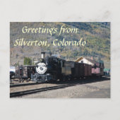 Groeten uit Silverton, Colorado Briefkaart (Voorkant)