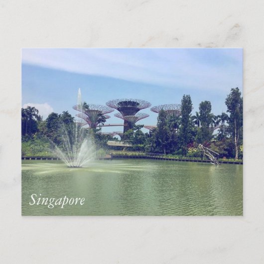 Groeten uit Singapore Briefkaart (Voorkant)