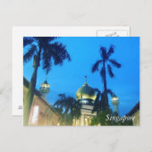 Groeten uit Singapore Briefkaart (Voorkant / Achterkant)