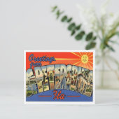 Groeten uit Sint-Petersburg Florida Briefkaart (Staand voorkant)