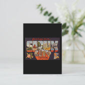 Groeten uit Sioux City Iowa Briefkaart (Staand voorkant)