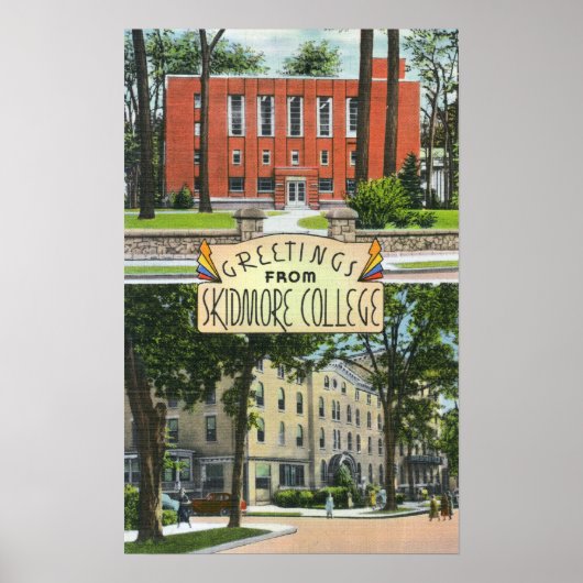 Groeten uit Skidmore College-scènes Poster (Voorkant)