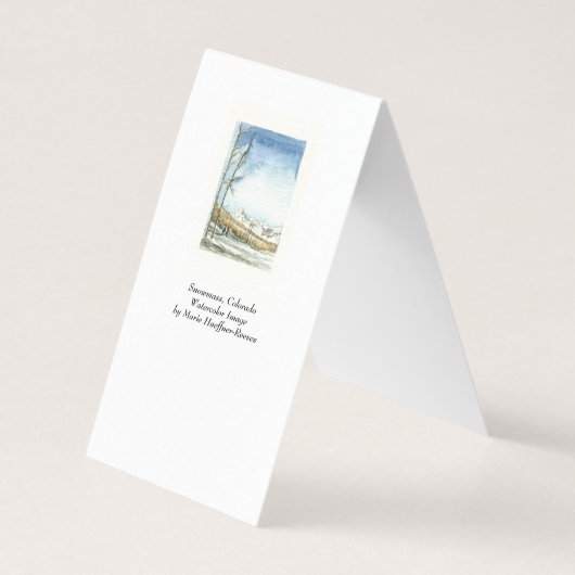 Groeten uit Snowmass Colorado Kaart (Achterkant)