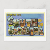  Groeten uit South Carolina Briefkaart (Voorkant)