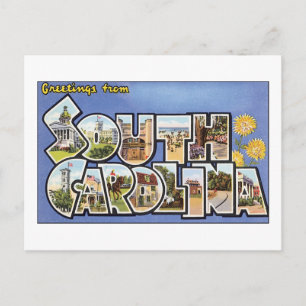 Groeten uit South Carolina Briefkaart