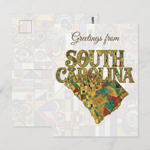 Groeten uit South Carolina Briefkaart