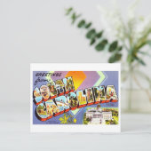  Groeten uit South Carolina Briefkaart (Staand voorkant)