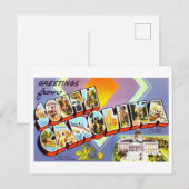  Groeten uit South Carolina Briefkaart (Voorkant / Achterkant)